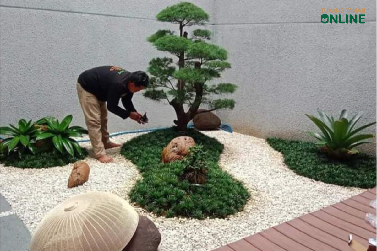 jasa pembuatan zen garden bsd