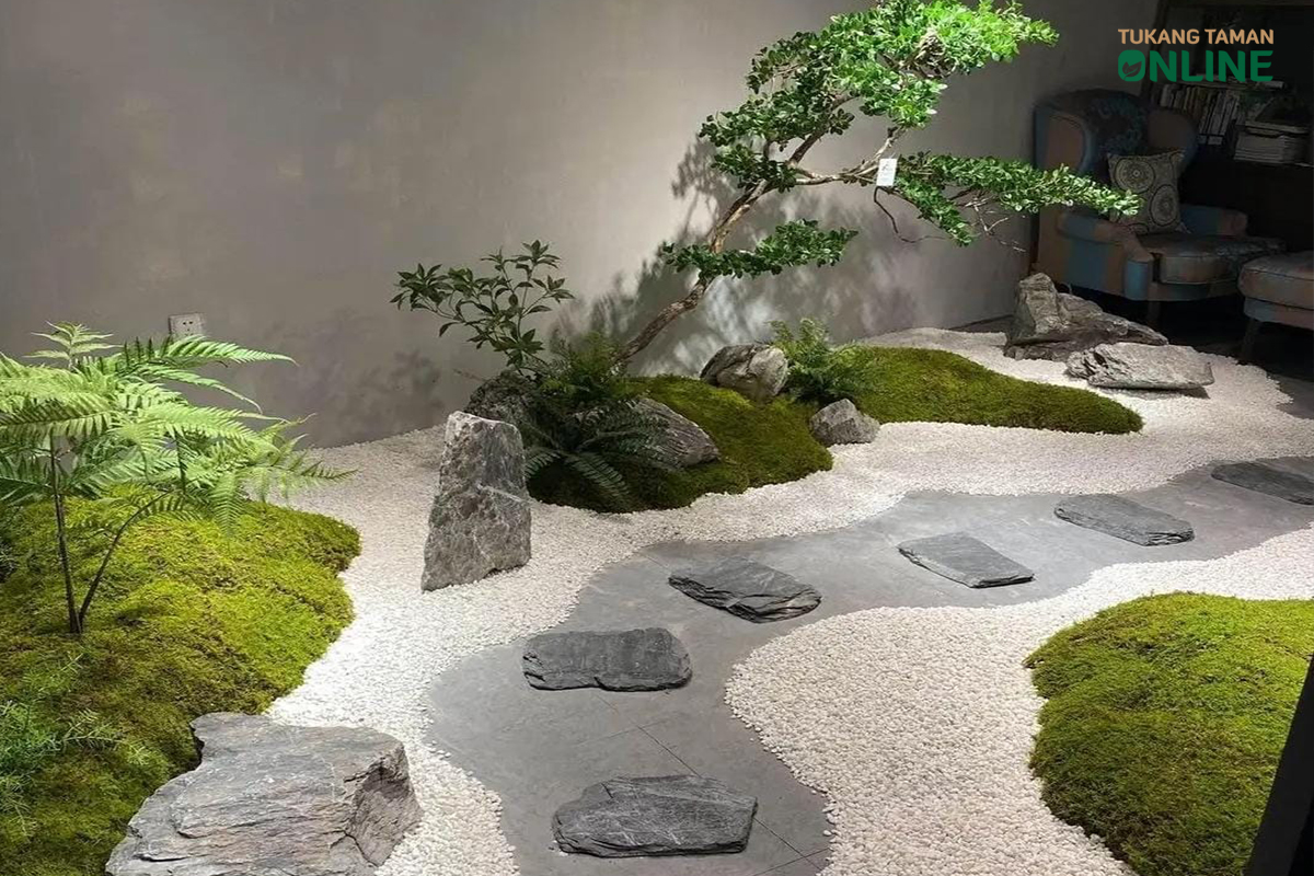 jasa pembuatan zen garden bsd