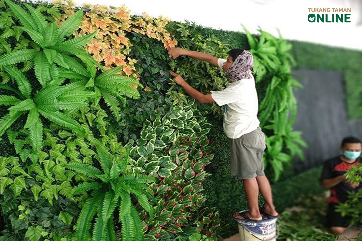 Jasa Vertical garden Sintetis Bogor